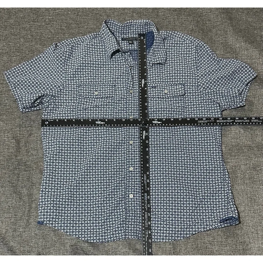 Banana Republic Soft Wash Men's 16-16 1/2‎ L Short Sleeve Shirt